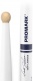 TXDC17W-WHITE - Scott Johnson Painted White Hickory Drumstick, Wood Tip
