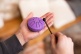 MEINL SONIC ENERGY POCKET STEEL TONGUE DRUM, A MAJOR, PURPLE