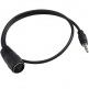 MIDI CABLE MINIJACK STEREO - DIN FEMALE 5-PIN