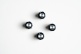 CAPS FOR POTENTIOMETER