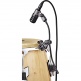 RIMCLAMP-M - MIC RIM CLAMP + FLEXIBLE MICROPHONE GOOSENECT