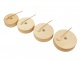 SET OF 4 WOODEN TOMS + 4 BEATERS - 3+