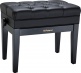 PIANO BENCH SATIN BLACK