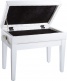 PIANO BENCH WHITE