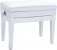 PIANO BENCH WHITE