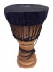 DJEMBE HAT HEAD PROTECTION 35-38 CM COTTON - BLACK