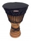 HOUSSE DELUXE PROTECTION PEAU DJEMBE 35-38 CM NYLON - NOIR