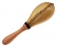 PAIRE MARACAS GRAND PEAU NATURELLE 28CM