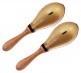 PAIRE MARACAS GRAND PEAU NATURELLE 28CM