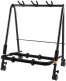 RACK 3 GUITARES AVEC ROULETTES