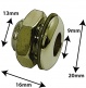 AVH1BR - AGUJERO DESCOMPRESION DORADO DIE CAST 16MM