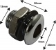 AVH2BK - HOLE VENT NERO DIE CAST 20MM
