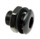 AVH2BK - HOLE VENT NERO DIE CAST 20MM