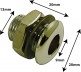 AVH2-BR - LUFTLOCH PRESSGEFORMT 20MM BOHRUNG GOLDFARBENE