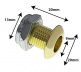 AVH5br Event De Decompression Die Cast 20mm Dore