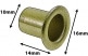 AVH6BR - AIR VENT GROMMET 14MM - BRASS