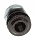 AVH8BK - HOLE VENT NERO DIE CAST 16MM