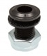 AVH8BK - DIE CAST AIR VENT GROMMET BLACK 16MM