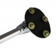 BDS5 - ADJUSTABLE STRAIGHT BASS DRUM SPURS (X2)