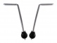 BDS6-12 - CURVED BASS DRUM SPURS / LEGS - 12MM (X2)