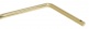 BDS7-105-BR CURVED BASS DRUM SPURS LEGS 10.5MM X2 BRASS