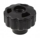 CNP8 - M8 PLASTIC WING NUT / SCREW (X2)