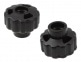 CNP8 - M8 PLASTIC WING NUT / SCREW (X2)