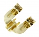 DC16BR - 7.5MM SNARE DRUM / BASS DRUM CLAW HOOK - BRASS (X1)