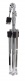 HCS3 - CYMBAL STAND STRAIGHT - FLAT LEGS