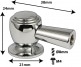 L13SDTT - SNARE DRUM / TOM LUG - SINGLE DRILLING POINT (X1)