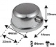 L22SDTT - SPANNBCKCHEN SNAREDRUM / TOM - 35MM (X1)