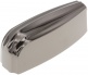 L23BD-BK Coquille Grosse Caisse 57mm Noir X1