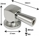 L8BD - BASS DRUM LUG - SINGLE DRILLING POINT (X1)