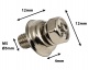 MSC5-12 - M5 12MM - MOUNTING SCREW FOR METAL SHELL (X10)