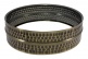 14X4 Fût Laiton Martelé Nickel Noir (brass)