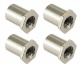 SN-HE-10B - SWIVEL NUT 10MM HEX HEAD - BRASS (X4)