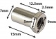 SN-HE-15B Cheminée 15mm Tête Hexagonale Laiton (X4)