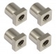 SN-SQ-10B - SWIVEL NUT 10MM SQUARE HEAD - BRASS (X4)