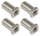 SN-SQ-15B - Cheminée 15mm Tête Carrée - Laiton (X4)
