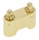 SPAREDRUM STOB4-BR DELUXE SNARE STRAINER DIE CAST BUTT PLATE 25MM BRASS