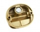 TB9BR - DELUXE SQUARE TOM / FLOOR TOM BRACKET 50MM - BRASS (X1)