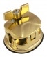 TB9BR - DELUXE SQUARE TOM / FLOOR TOM BRACKET 50MM - BRASS (X1)