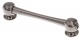 TL11D88-Bk Coquille Tube 88mm Noir Double Tirant X1