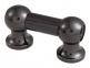 TL12D25-BK - TUBE LUG BLACK - 25MM - DOUBLE ENDED (X1)