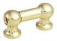 TL12D25-BR - TUBE LUG BRASS - 25MM - DOUBLE ENDED (X1)