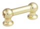 TL12D31-BR COQUILLE TUBE 31MM DOREE DOUBLE TIRANT (X1)