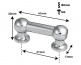 TL12D31 Coquille Tube 31mm Double Tirant (X1)