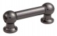 TL12D38-Bk Coquille Tube 38mm Noir Double Tirant (X1)