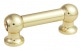 TL12D38-BR COQUILLE TUBE 38MM DOREE DOUBLE TIRANT (X1)