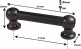 TL12D51-BK - TUBE LUG BLACK - 51MM - DOUBLE ENDED (X1)